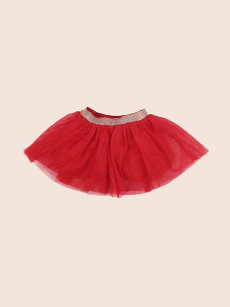 Jupe - 18 mois Rouge, or 1 - vertbaudet enfant 