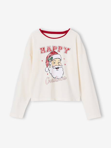 Pyjama fille de Noël rouge 3 - vertbaudet enfant 