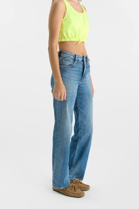 Jeans loose, large 22, longueur 34 Blue 3 - vertbaudet enfant 