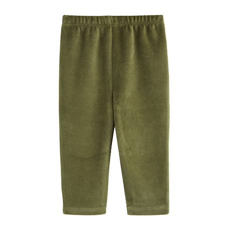 Lot de 2 pyjamas bébé 2 pièces en velours pistache Beige 6 - vertbaudet enfant 