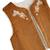 Veste sans manches fille réversible en sherpa cléo Camel 5 - vertbaudet enfant 