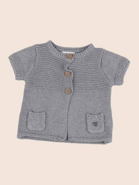 Gilet - 18 mois Gris 1 - vertbaudet enfant 