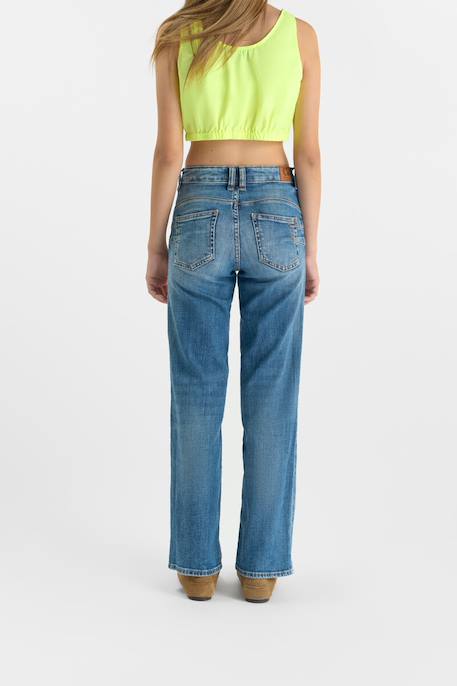 Jeans loose, large 22, longueur 34 Blue 4 - vertbaudet enfant 