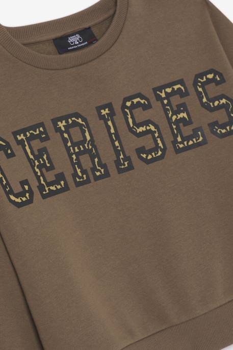 Sweat-shirt dianegi Chocolat 3 - vertbaudet enfant 