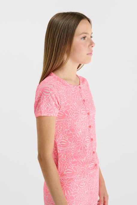 Tee-shirt tonygi Pink fluo 3 - vertbaudet enfant 