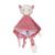 Carré doudou bebe bamboo - chat - 24 cm s/carte Gris 1 - vertbaudet enfant 