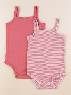 Seconde main-Fille-Body bébé-Lot de 2 bodies en coton - 36 mois