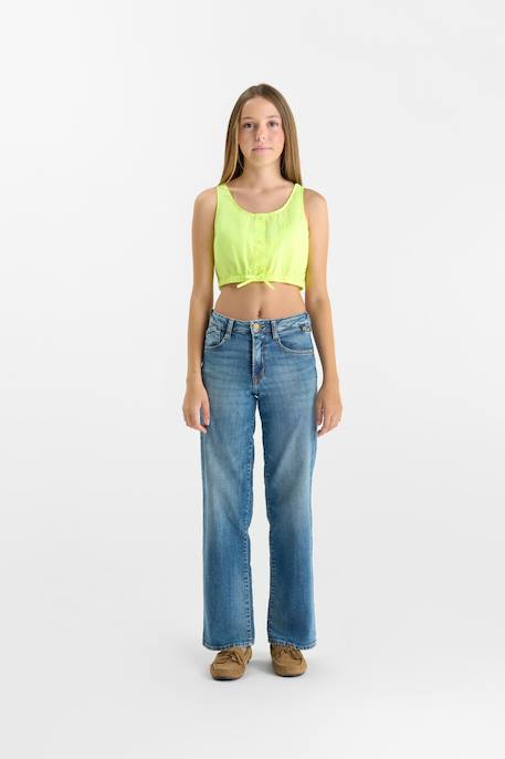 Jeans loose, large 22, longueur 34 Blue 2 - vertbaudet enfant 