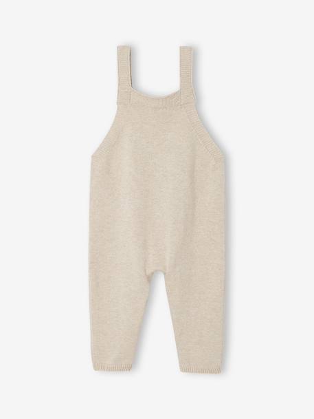 Combinaison bébé naissance beige chiné 2 - vertbaudet enfant 