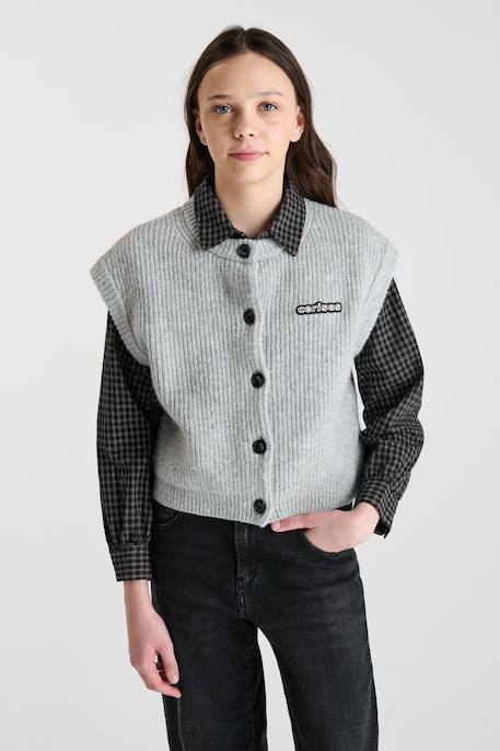 Pull davidgi Ash grey 1 - vertbaudet enfant 