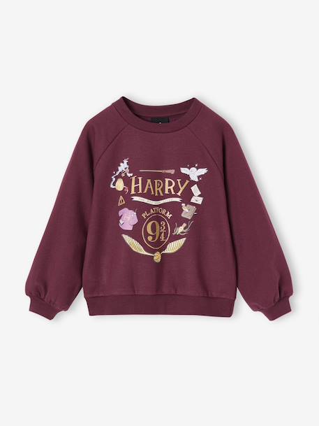 Sweat Harry Potter fille prune 1 - vertbaudet enfant 