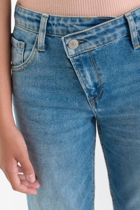 Jeans droite carry, longueur 34 Blue 6 - vertbaudet enfant 