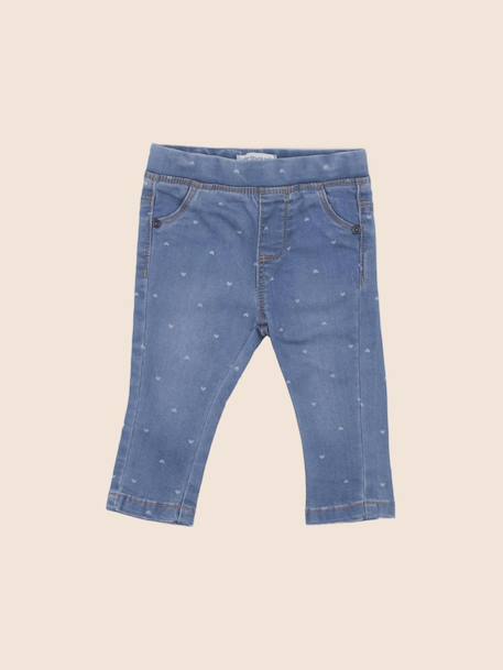 Jegging - 6 mois Bleu 1 - vertbaudet enfant 