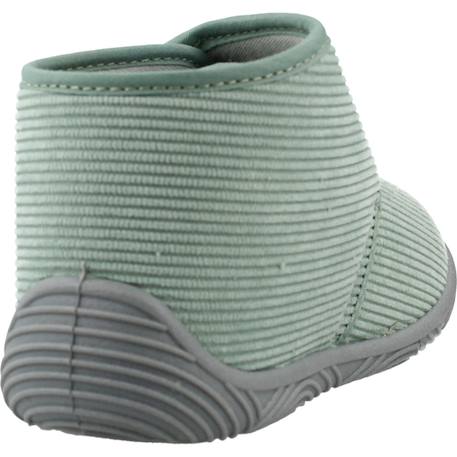 Chaussons garçon à scratch Bleu+Vert 9 - vertbaudet enfant 