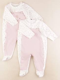 Seconde main-Fille-Pyjama, surpyjama, dors-bien-Lot de 2 pyjamas coton - 12 mois