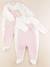 Lot de 2 pyjamas coton - 12 mois Beige, rose 1 - vertbaudet enfant 