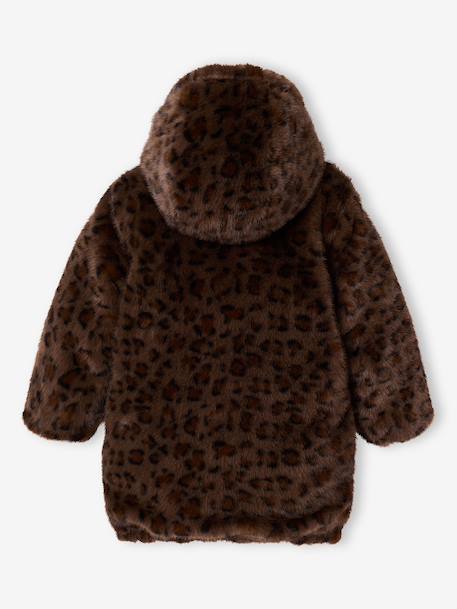 Parka réversible enfant fille kaki+marine 14 - vertbaudet enfant 