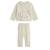 Pyjama fille 2 pièces en polaire ollie Vanille 2 - vertbaudet enfant 