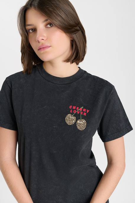 Tee-shirt rockygi Black 6 - vertbaudet enfant 