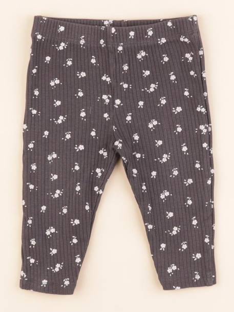 Legging - 6 mois Gris 1 - vertbaudet enfant 