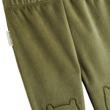 Lot de 2 pyjamas enfant 2 pièces en velours pistache Beige 5 - vertbaudet enfant 