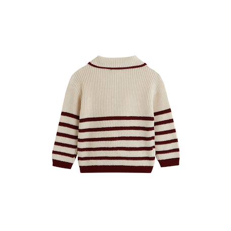 Pull garçon en tricot pistache Bordeaux 3 - vertbaudet enfant 