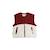 Veste sans manches garçon en sherpa pistache Bordeaux 2 - vertbaudet enfant 