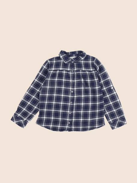 Chemise - 8 ans Bleu, argent 1 - vertbaudet enfant 