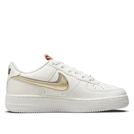 Baskets enfant en cuir Blanc 3 - vertbaudet enfant 
