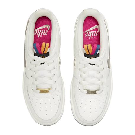 Baskets enfant en cuir Blanc 4 - vertbaudet enfant 