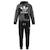 Ensemble de survêtement garçon en coton Black, white 1 - vertbaudet enfant 