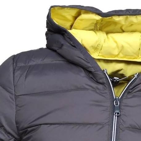 Blouson enfant Gris, jaune 3 - vertbaudet enfant 
