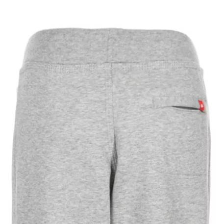 Pantalon de survêtement garçon en coton Gris clair, noir 2 - vertbaudet enfant 