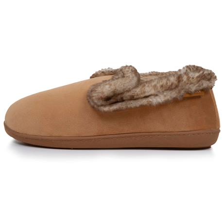 Chaussons charentaises semelle ergonomique confort, chauds Camel+Noir+Tartan 4 - vertbaudet enfant 