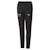 Pantalon de survêtement garçon en coton Noir, blanc 1 - vertbaudet enfant 