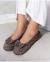 Chaussons ballerines suédine, semelle souple, mousse à mémoire forme Léopard beige+Marine+Noir 2 - vertbaudet enfant 