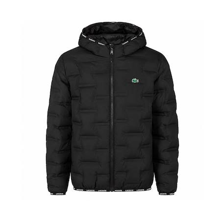 Doudoune à capuche enfant Gris antra+Noir, blanc 5 - vertbaudet enfant 
