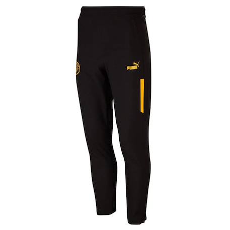 Pantalon de survêtement garçon Noir, jaune 2 - vertbaudet enfant 
