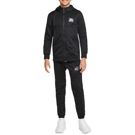 Pantalon de survêtement garçon Noir, gris 4 - vertbaudet enfant 