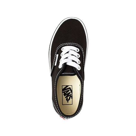 Baskets authentic en toile – confort et style junior Noir/blanc 4 - vertbaudet enfant 