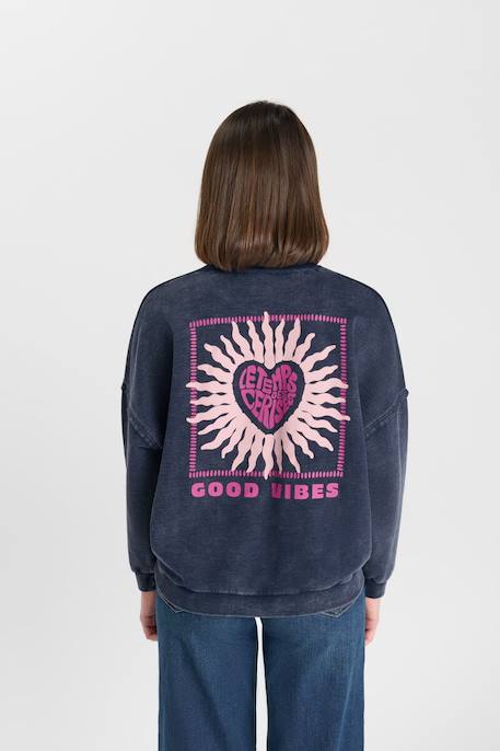 Sweat-shirt vibygi Blueberry 4 - vertbaudet enfant 