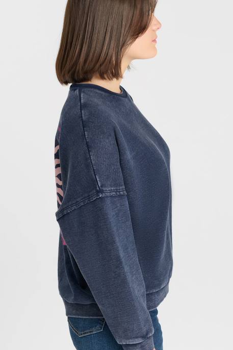 Sweat-shirt vibygi Blueberry 3 - vertbaudet enfant 