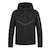 Veste de survêtement enfant en coton Noir foncé 1 - vertbaudet enfant 