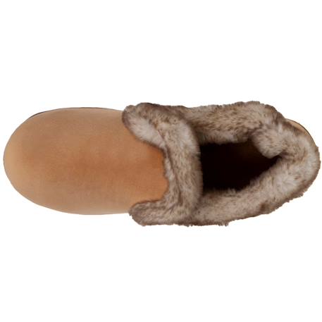 Chaussons charentaises semelle ergonomique confort, chauds Camel+Noir+Tartan 3 - vertbaudet enfant 