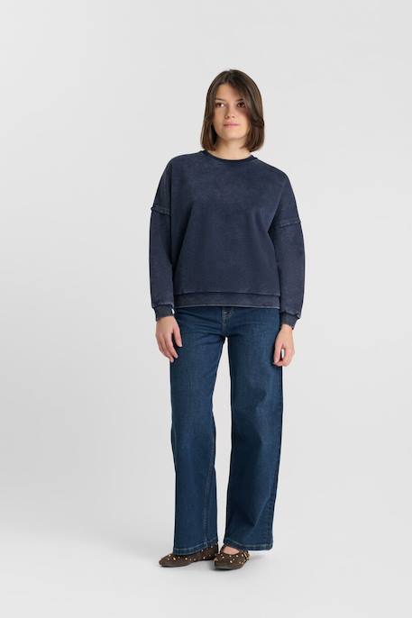 Sweat-shirt vibygi Blueberry 2 - vertbaudet enfant 