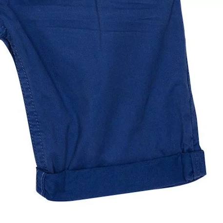 Short, bermuda garçon enfant en coton Bleu marine 3 - vertbaudet enfant 
