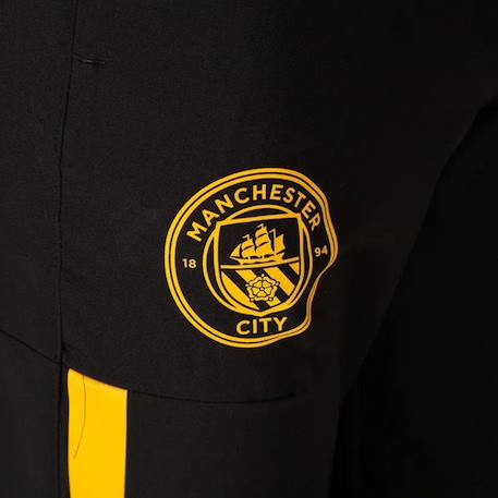 Pantalon de survêtement garçon Noir, jaune 4 - vertbaudet enfant 