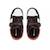 Baskets enfant Noir, blanc, rouge . 6 - vertbaudet enfant 