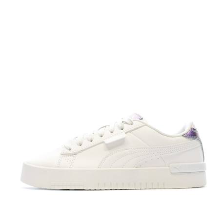 Baskets basses à lacets fille jada biolumines Blanc 2 - vertbaudet enfant 