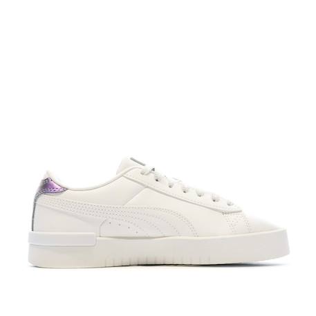 Baskets basses à lacets fille jada biolumines Blanc 1 - vertbaudet enfant 